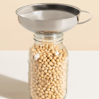 Stainless Steel Wide-Mouth Funnel
