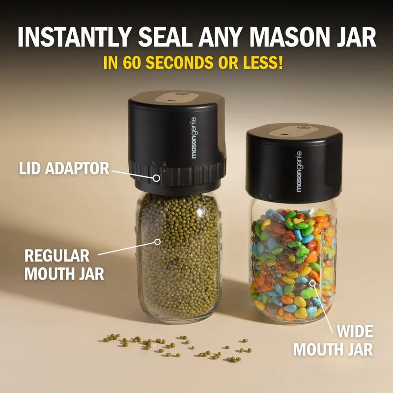 Dry goods in jars